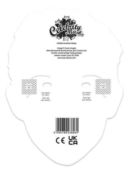 CM268 Jonathan Bailey Single Cardboard Face Mask