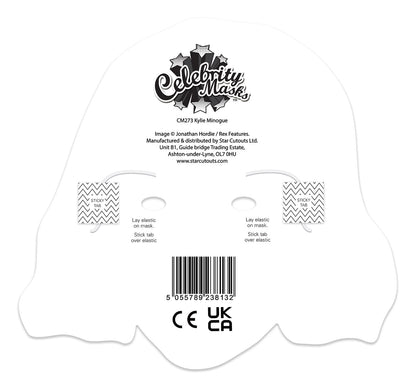 CM273 Kylie Minogue Cardboard Face Mask