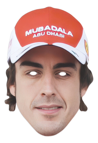 CM280 Fernando Alonso Cardboard Face Mask