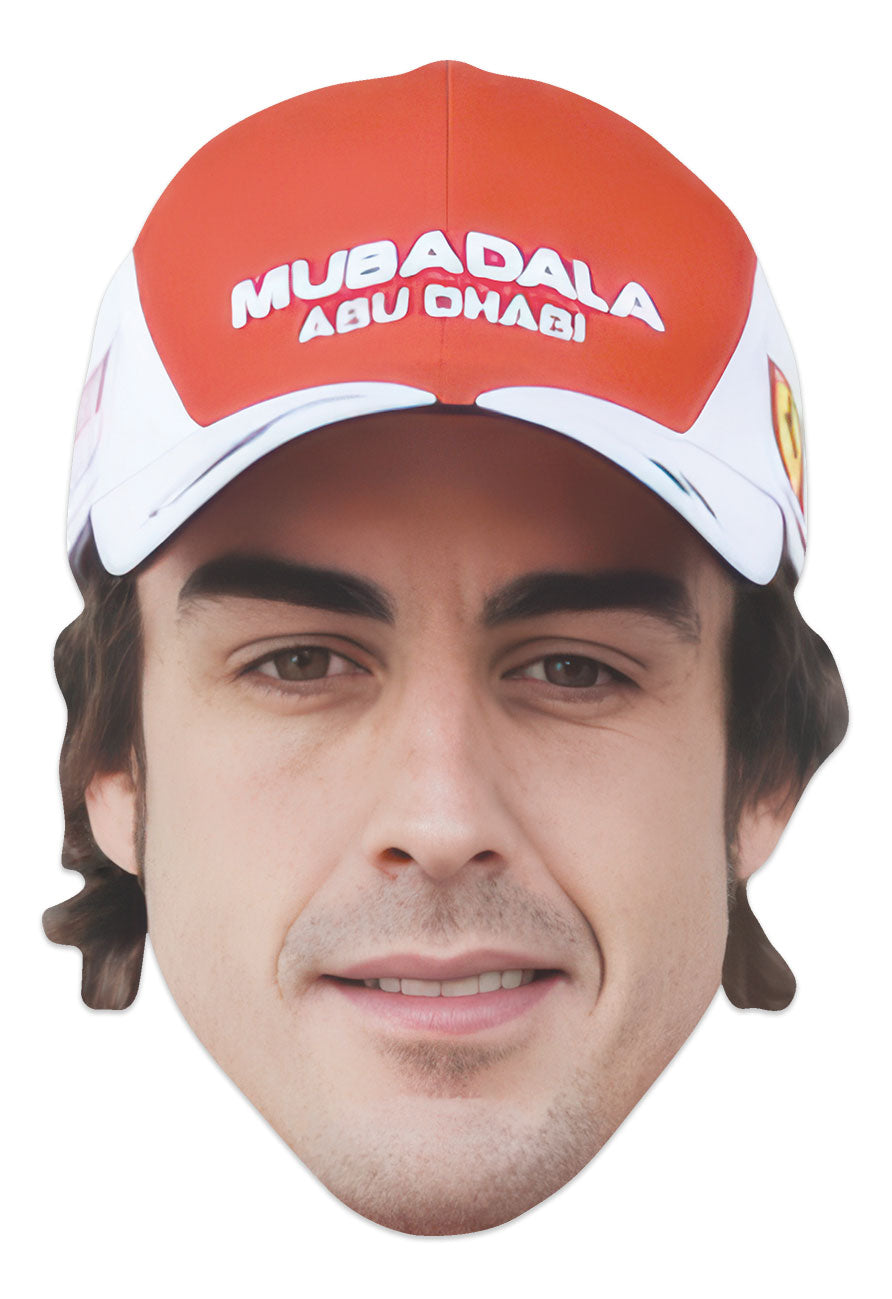 CM280 Fernando Alonso Mcardboard Face Mask