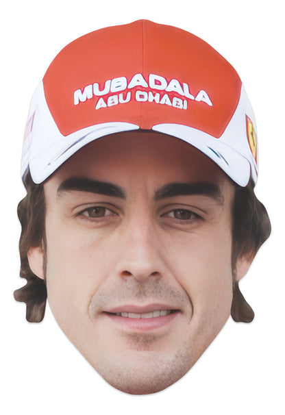 CM280 Fernando Alonso Mcardboard Face Mask