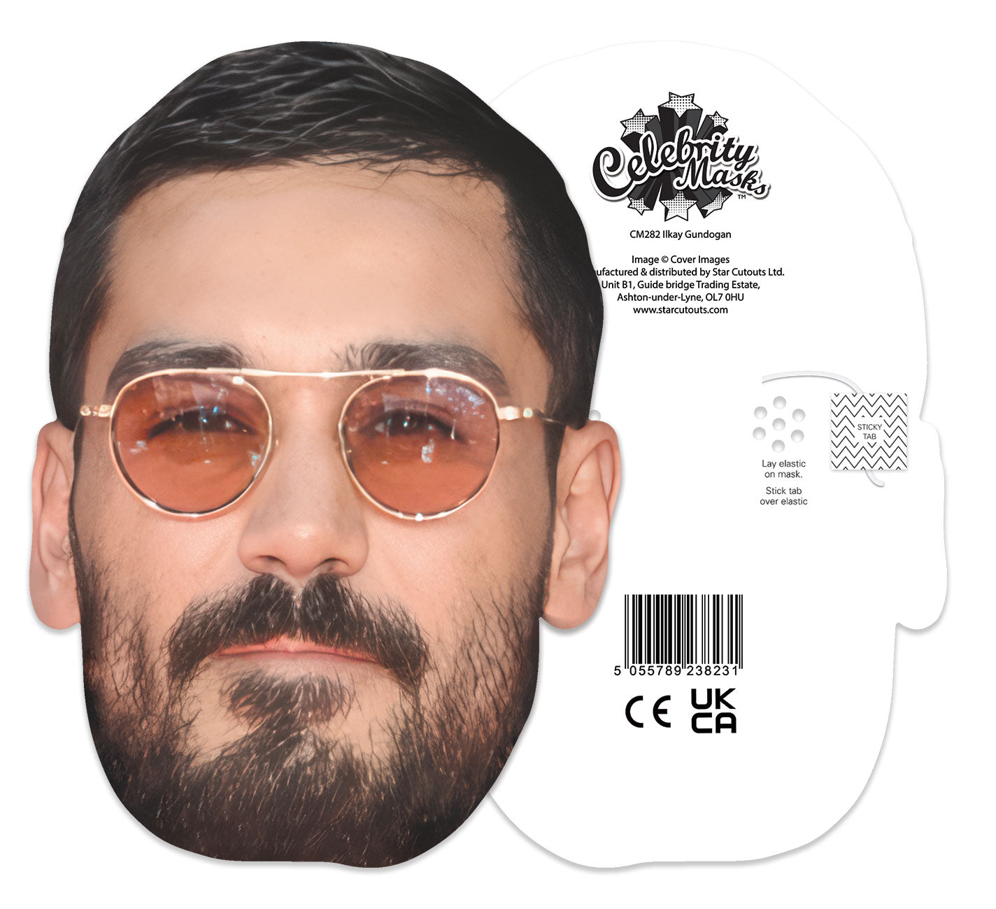 CM282 Ilkay Gundogan Cardboard Face Mask 