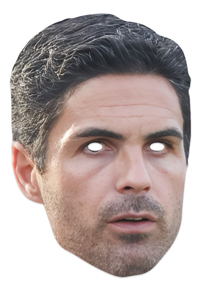 CM286 Mikel Arteta Cardboard Face Mask