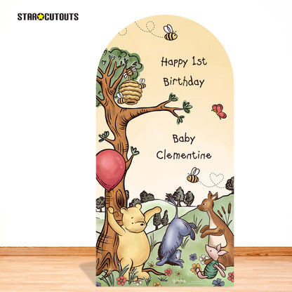 XQ024 Winnie Sailboard Pooh Bear Yellow Sky Personalise