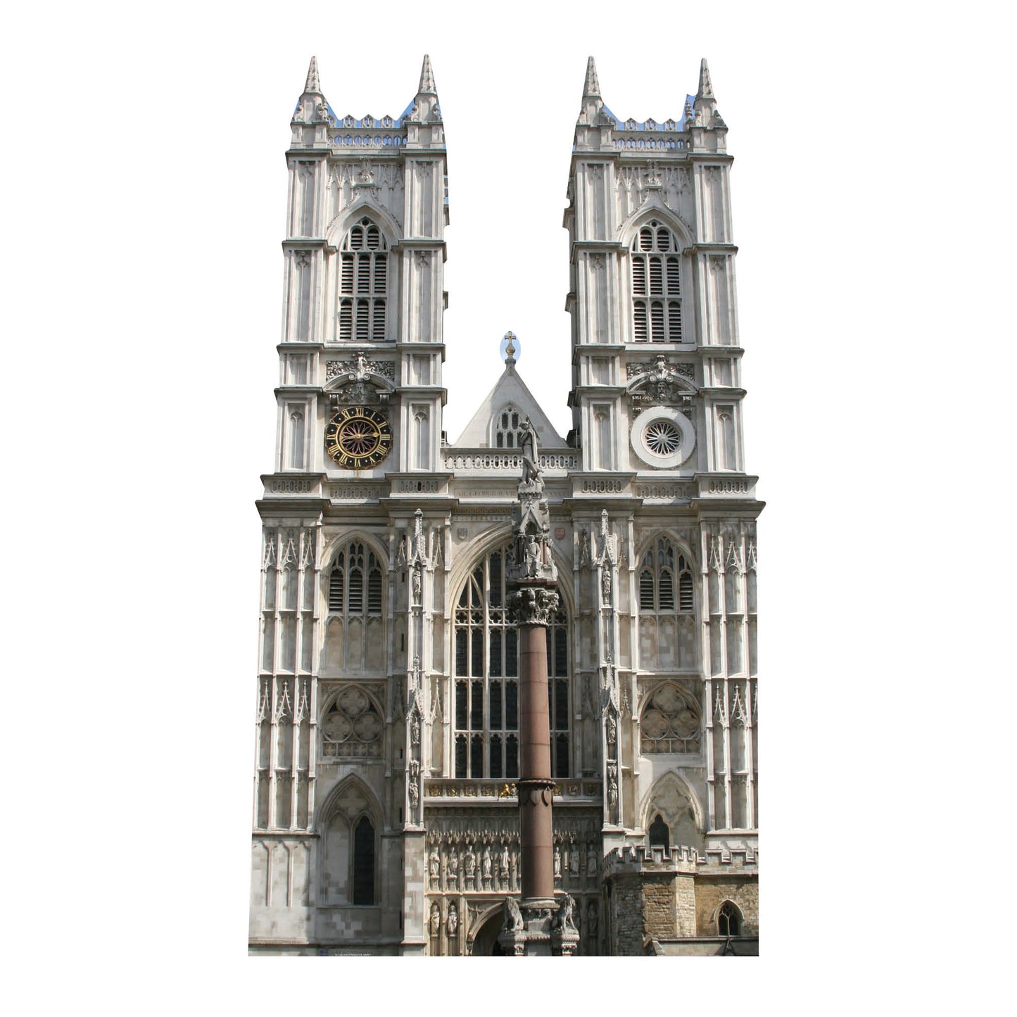 SC316 Westminster Abbey Cardboard Cut Out Height 175cm