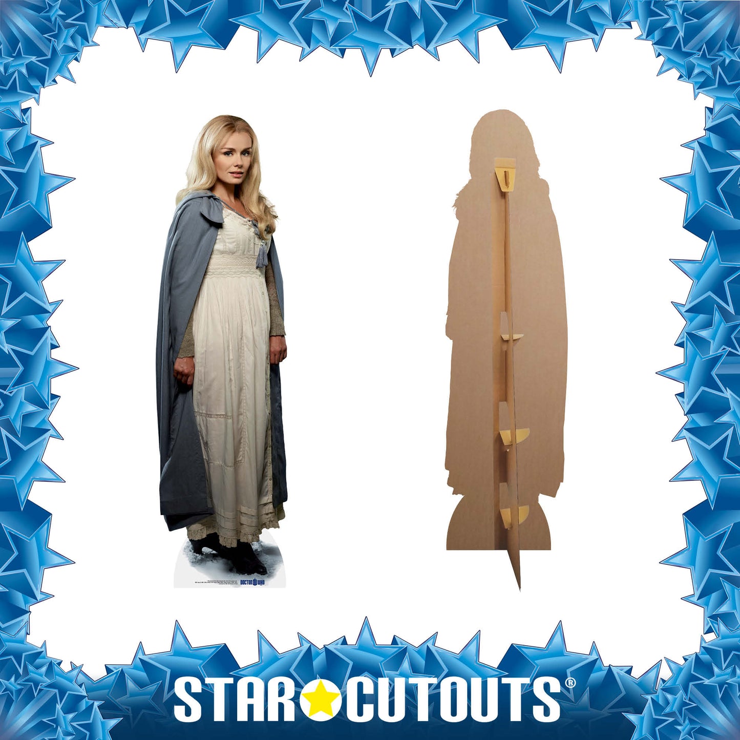 Abigail Cardboard Cut Out Height 170cm - Star Cutouts