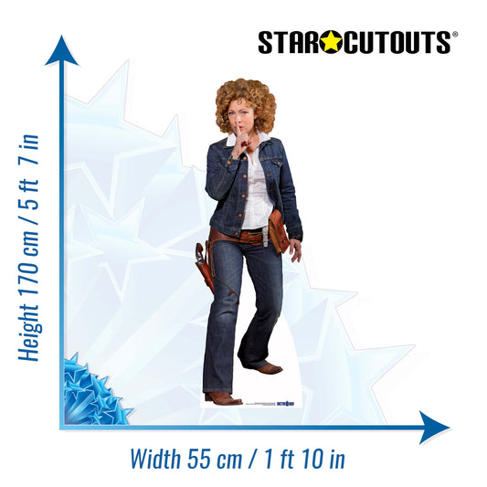 River Song - Utah Cardboard Cut Out Height 170cm - Star Cutouts
