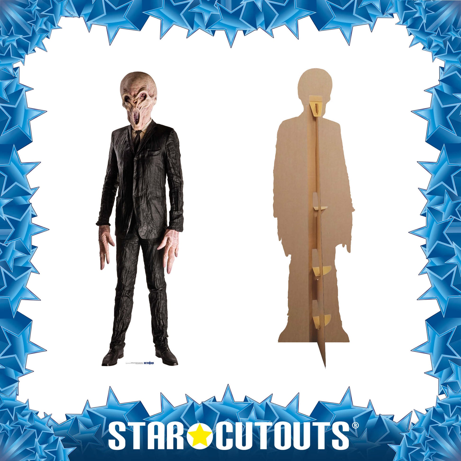 The Silent Cardboard Cut Out Height 195cm - Star Cutouts