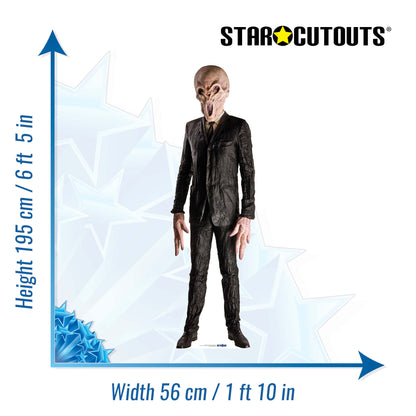 The Silent Cardboard Cut Out Height 195cm - Star Cutouts