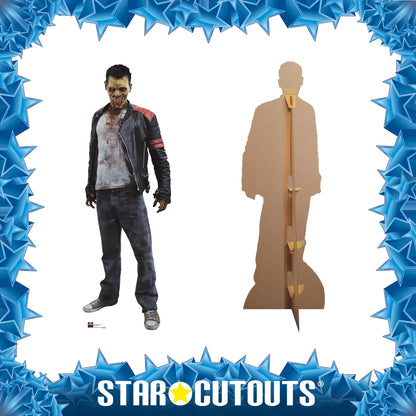 SC359 The Biter - Zombie Cardboard Cut Out Height 192cm
