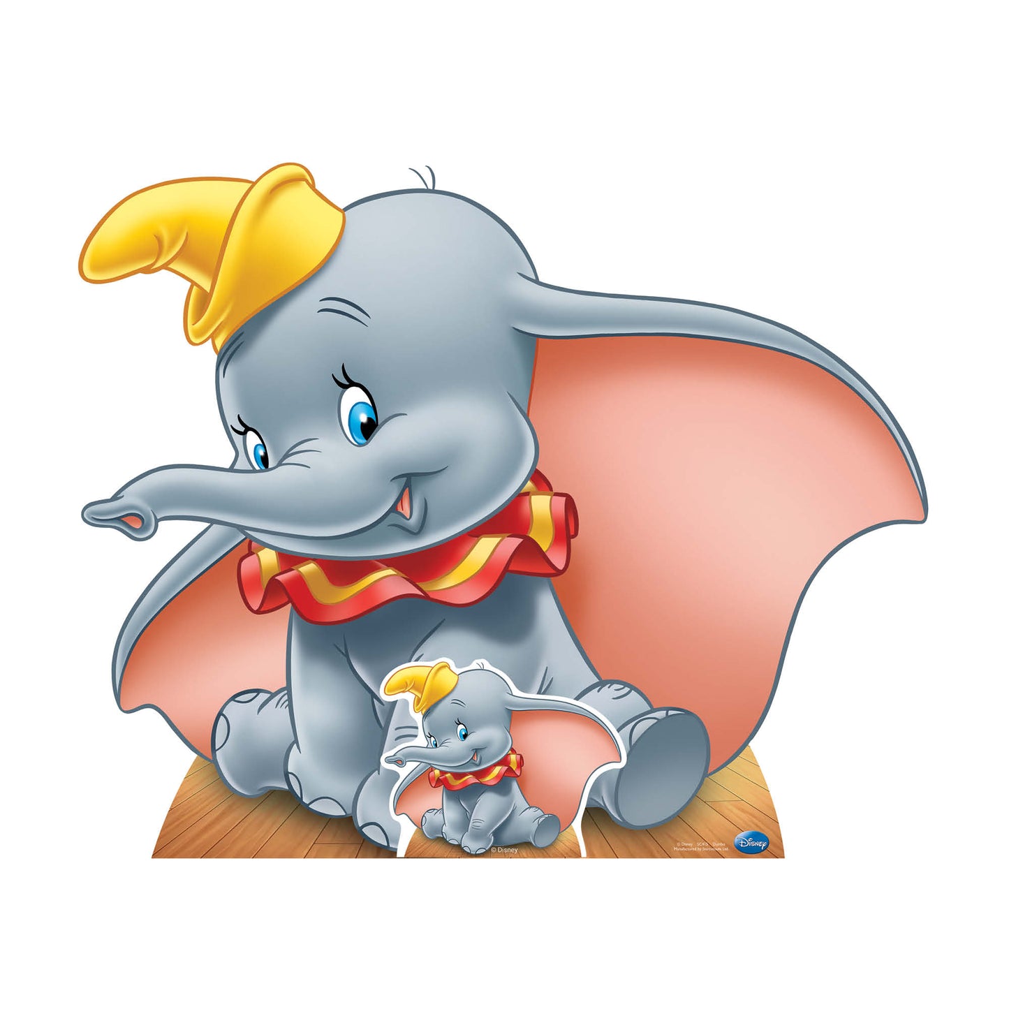 SC415 Dumbo Cardboard Cut Out Height 74cm