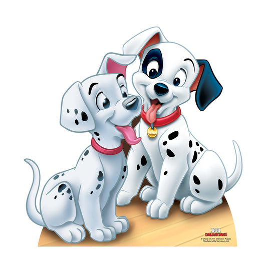 SC418 Dalmatians- Puppies (Star Mini Cut-out) Cardboard Cut Out Height 58cm