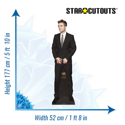 CS436 Robert Pattinson Height 177cm Lifesize Cardboard Cutout