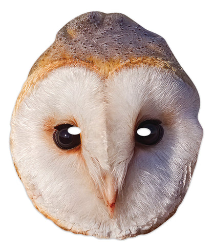 SM444 Owl Mask Animals Single Face Mask