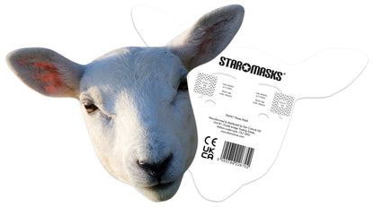 SM447 Sheep Mask Animals Single Face Mask