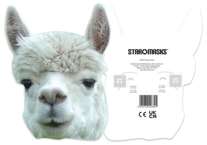 SM449 Alpaca Mask Animals Single Face Mask