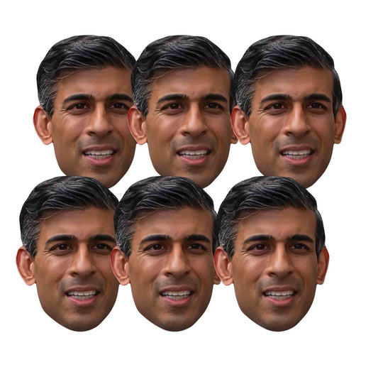 SMP454 Rishi Sunak 6 Pack Masks