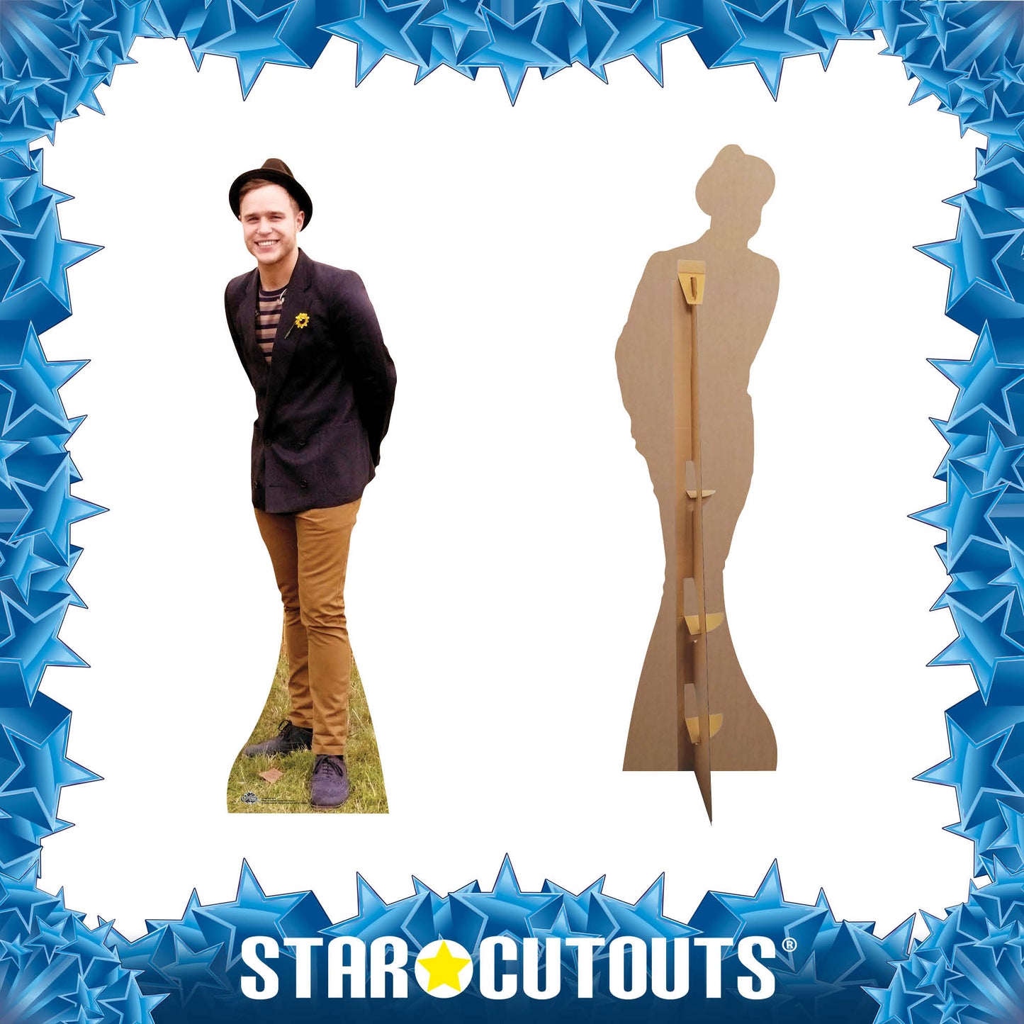 CS456 Olly Murs Height 173cm Lifesize Cardboard Cutout