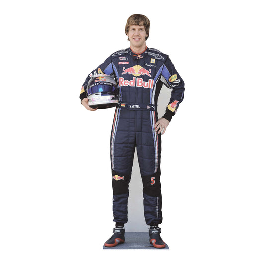 CS464 Sebastian Vettel Height 172cm Lifesize Cardboard Cutout