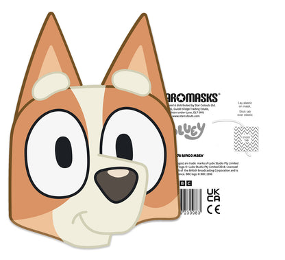 SM478 Bingo Face Mask - Single Face Mask