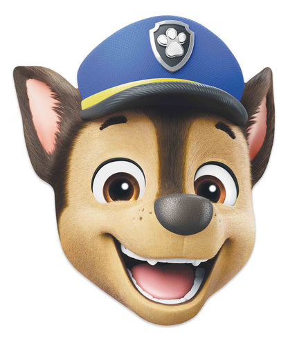 SM490 Chase Paw Patrol Cardboard Face MaskHeight 30cm