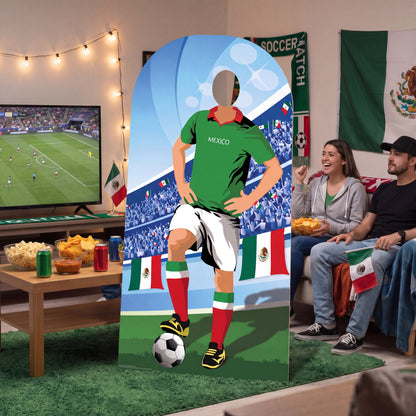 SC4938 Mexico Football World Tournament Cup  Stand-in Cardboard Cutout Height 190cm