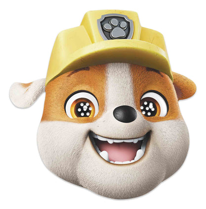 SM494 Rubble Paw Patrol Cardboard Face Mask Height 30cm