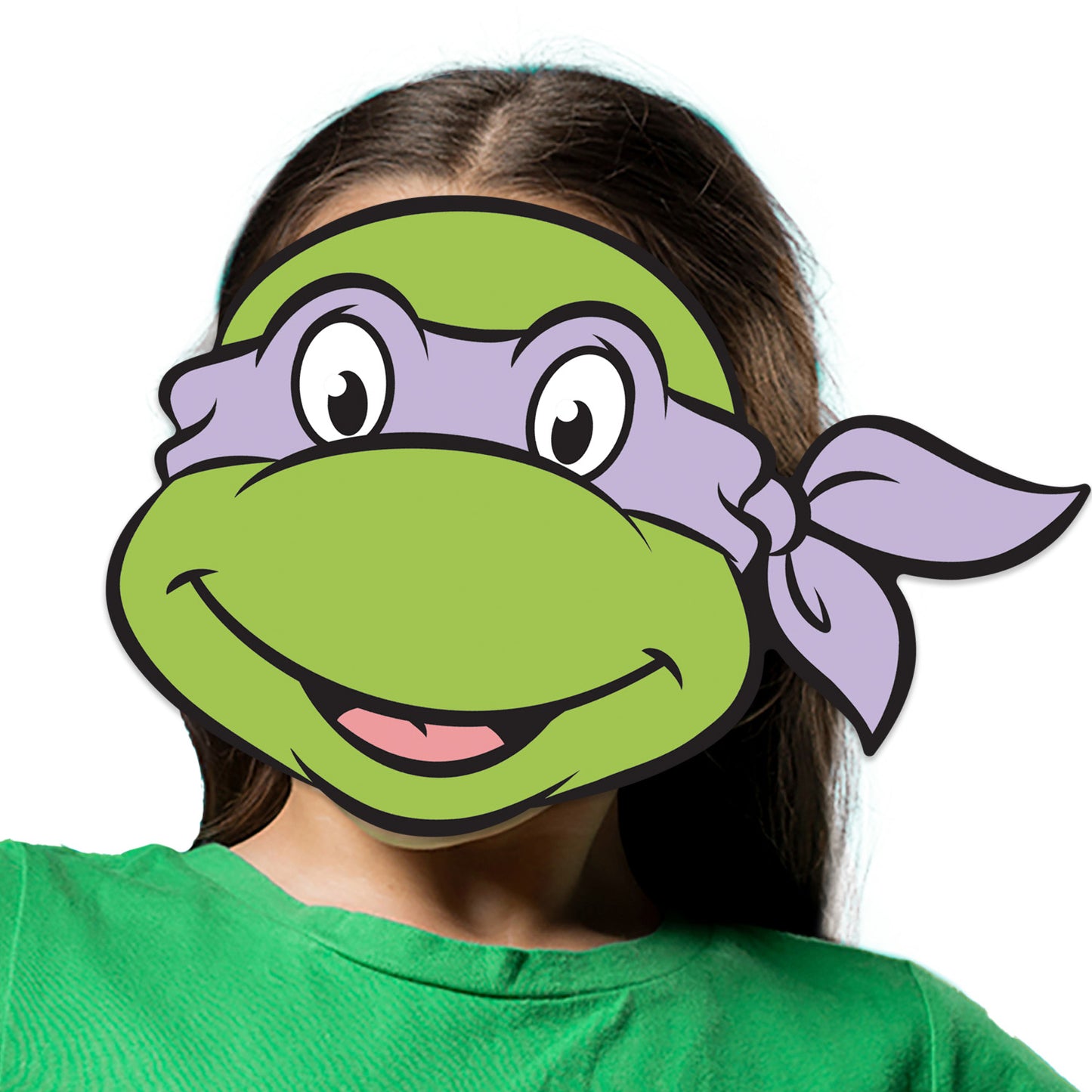 SM498 Donatello Mask Teenage Mutant Ninja Turtles Single Cardboard Face Mask