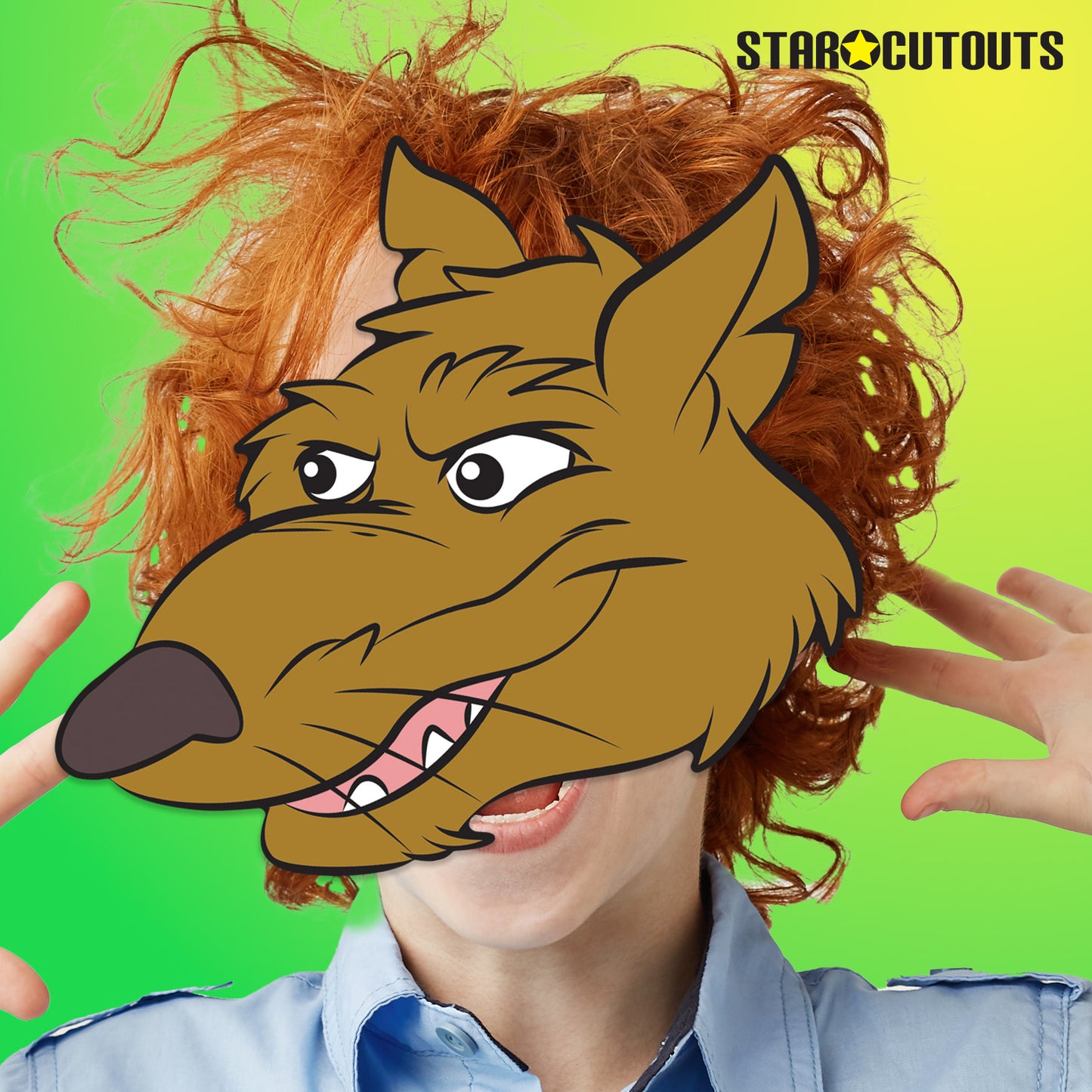 SM501 Splinter Mask Teenage Mutant Ninja Turtles Single Cardboard Face Mask