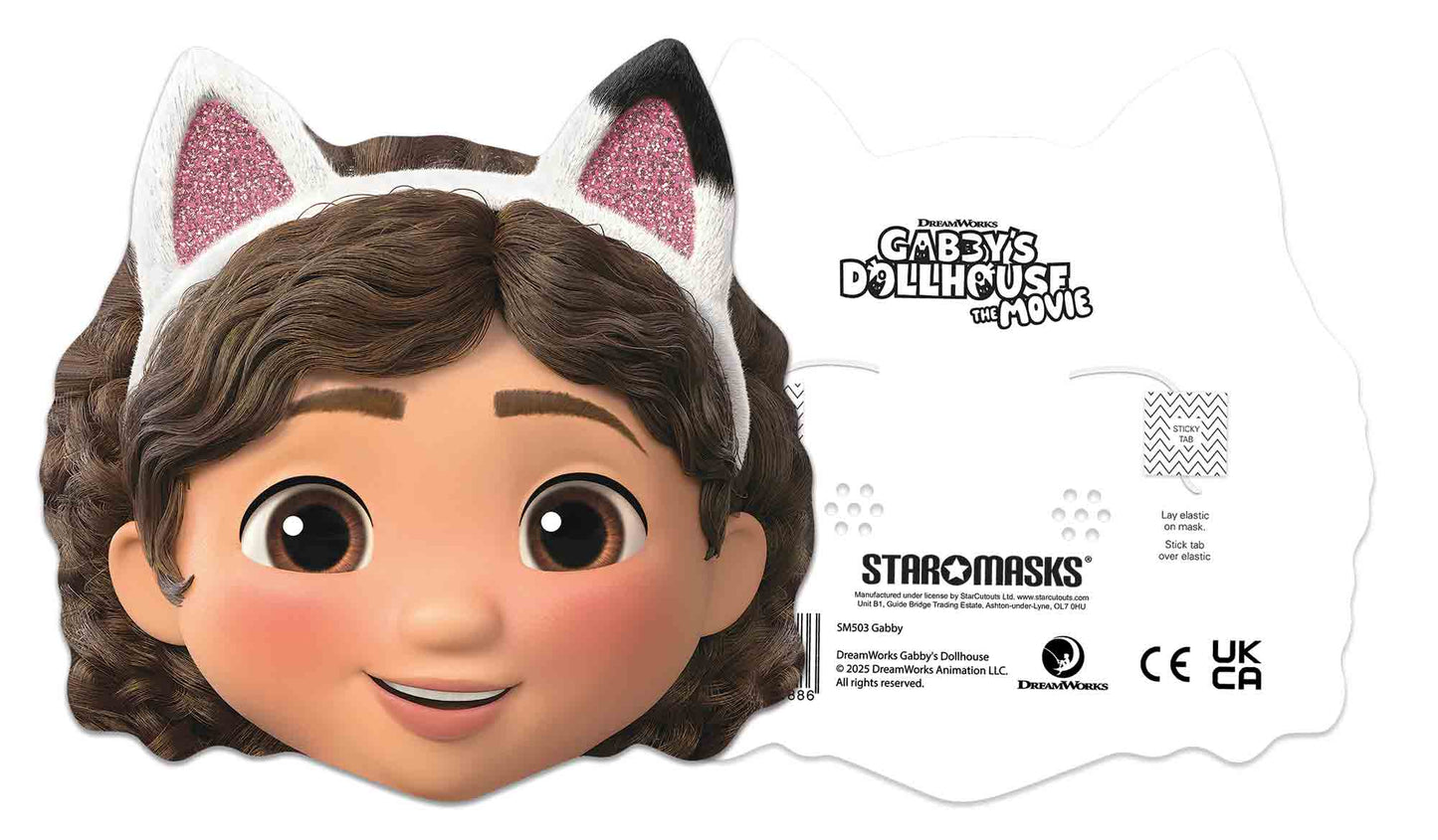 SMP466 Gabby's Dollhouse: The Movie Six Pack Masks