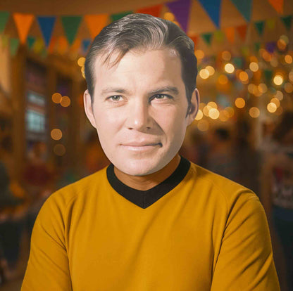 SMP464 Star Trek The Original Series Enterprise Crew Six Pack Masks - Includes Sulu, Spock, Uhura, Scotty, McCoy & Kirk