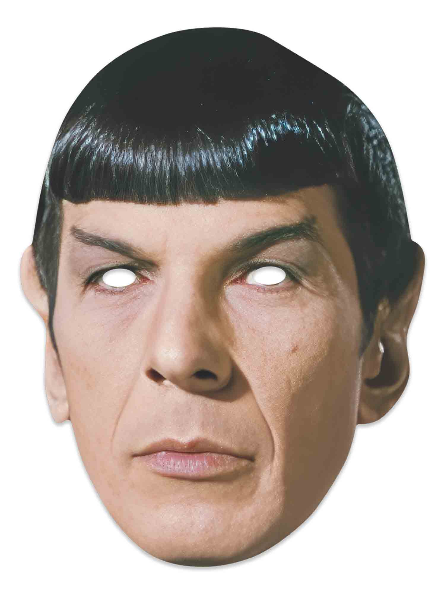 SM510 Spock Mask Leonard Nimoy Star Trek - Includes Tabs and Elastic ...
