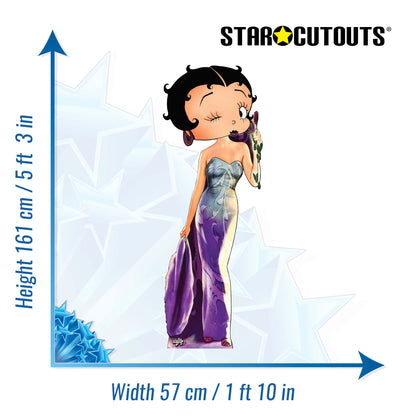 SC519 Betty Boop- Glinda Cardboard Cut Out Height 161cm