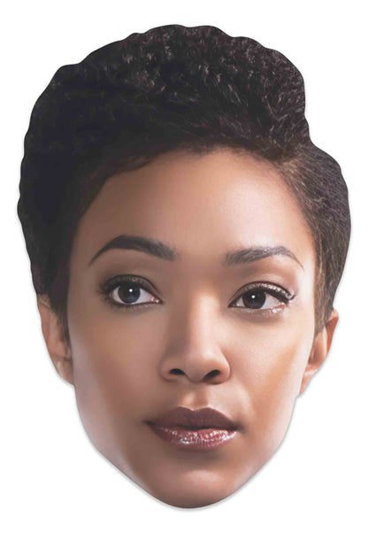 SM519 Michael Burnham Mask Sonequa Martin-Green Star Trek    - Includes Tabs and Elastic