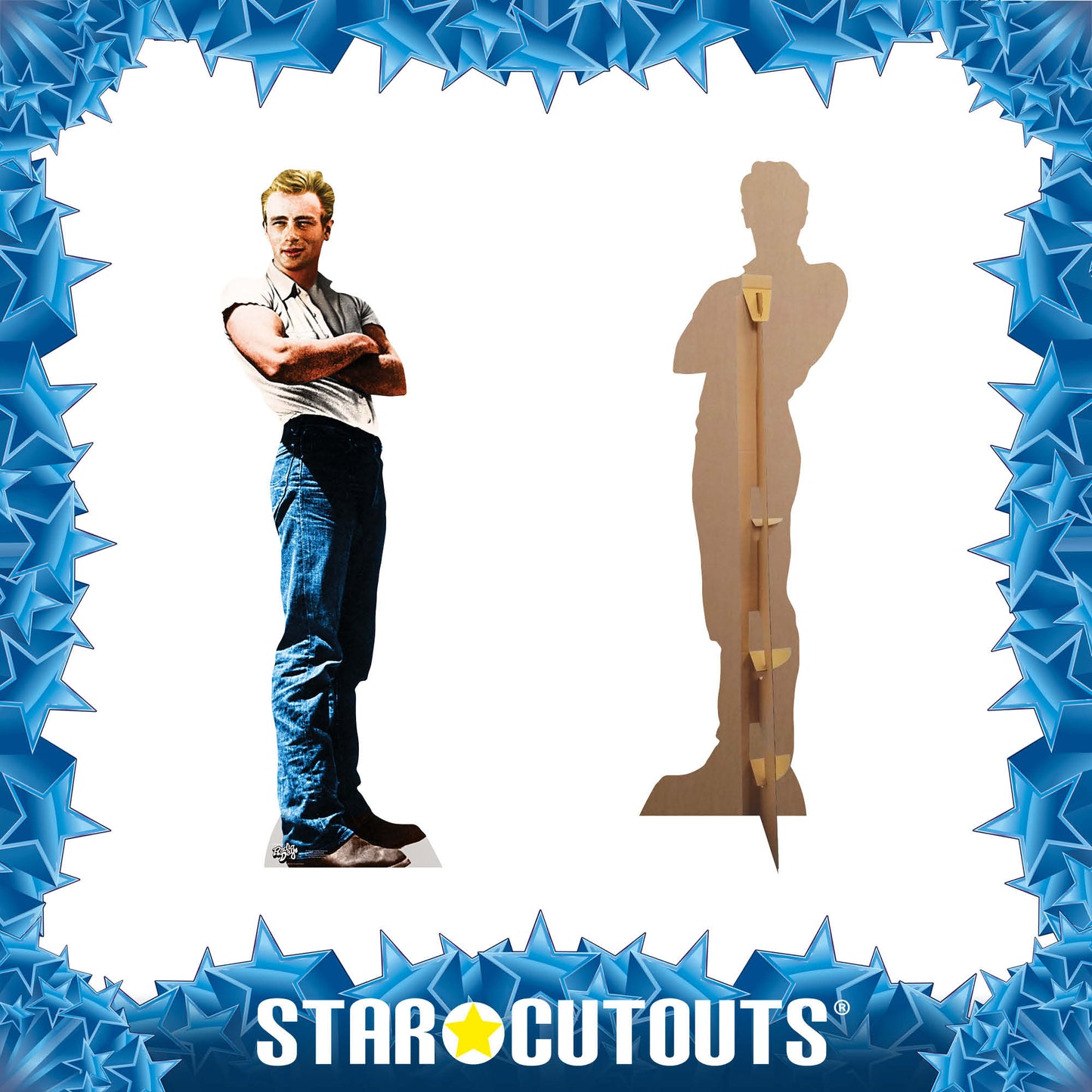 SC521 James Dean - Rebel Cardboard Cut Out Height 183cm