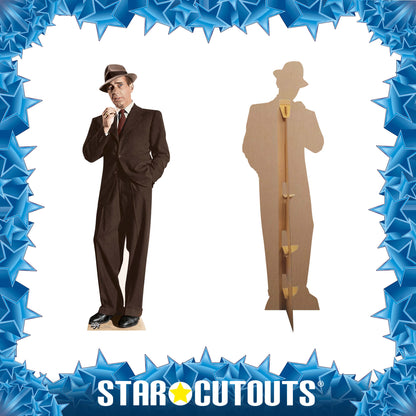 SC525 Humphrey Bogart Cardboard Cut Out Height 181cm