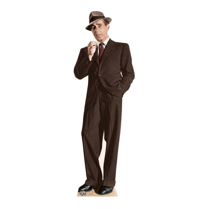 SC525 Humphrey Bogart Cardboard Cut Out Height 181cm