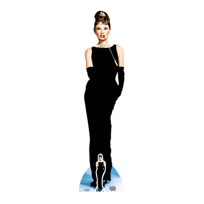 SC527 Audrey Hepburn Cardboard Cut Out Height 176cm