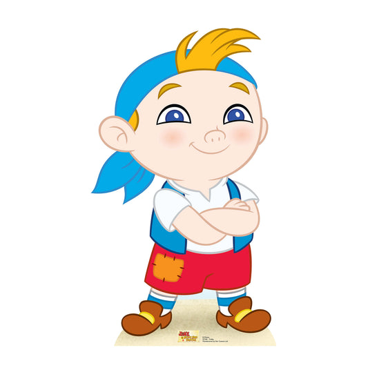SC540 Cubby - Jake and the Neverland Pirates (Star Mini Cut-out) Cardboard Cut Out Height 81cm