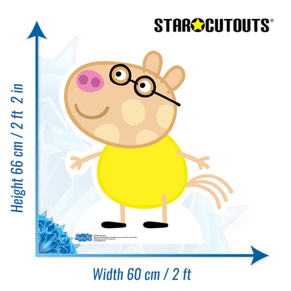 SC548 Pedro Pony (Star Mini Cut-out) Cardboard Cut Out Height 66cm