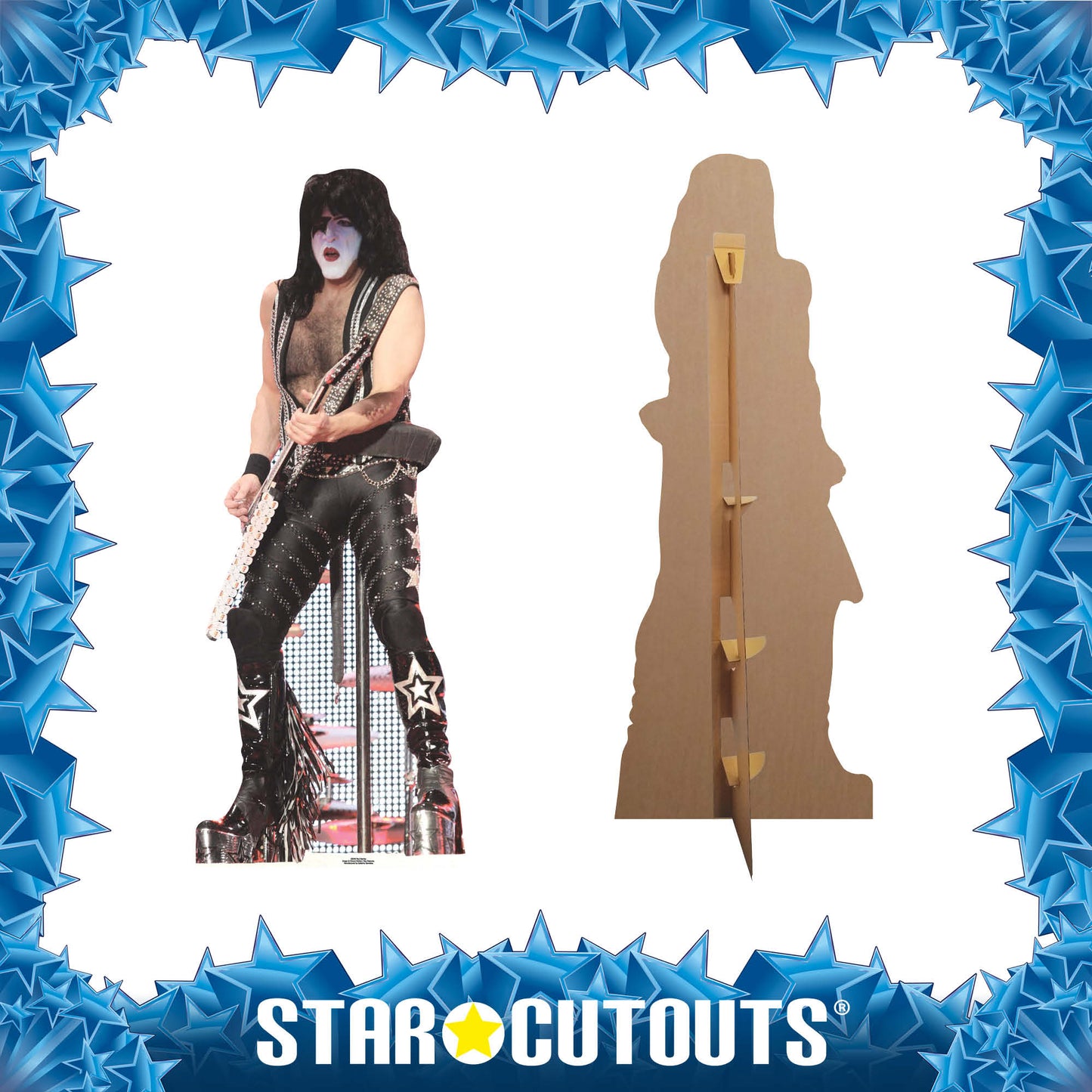 CS549 Paul Stanley Height 177cm Lifesize Cardboard Cutout