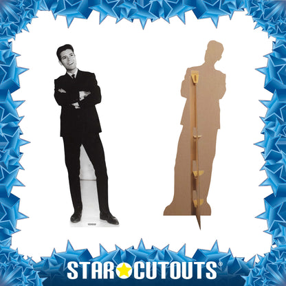 CS552 Cliff Richard - Black and white Height 178cm Lifesize Cardboard Cutout