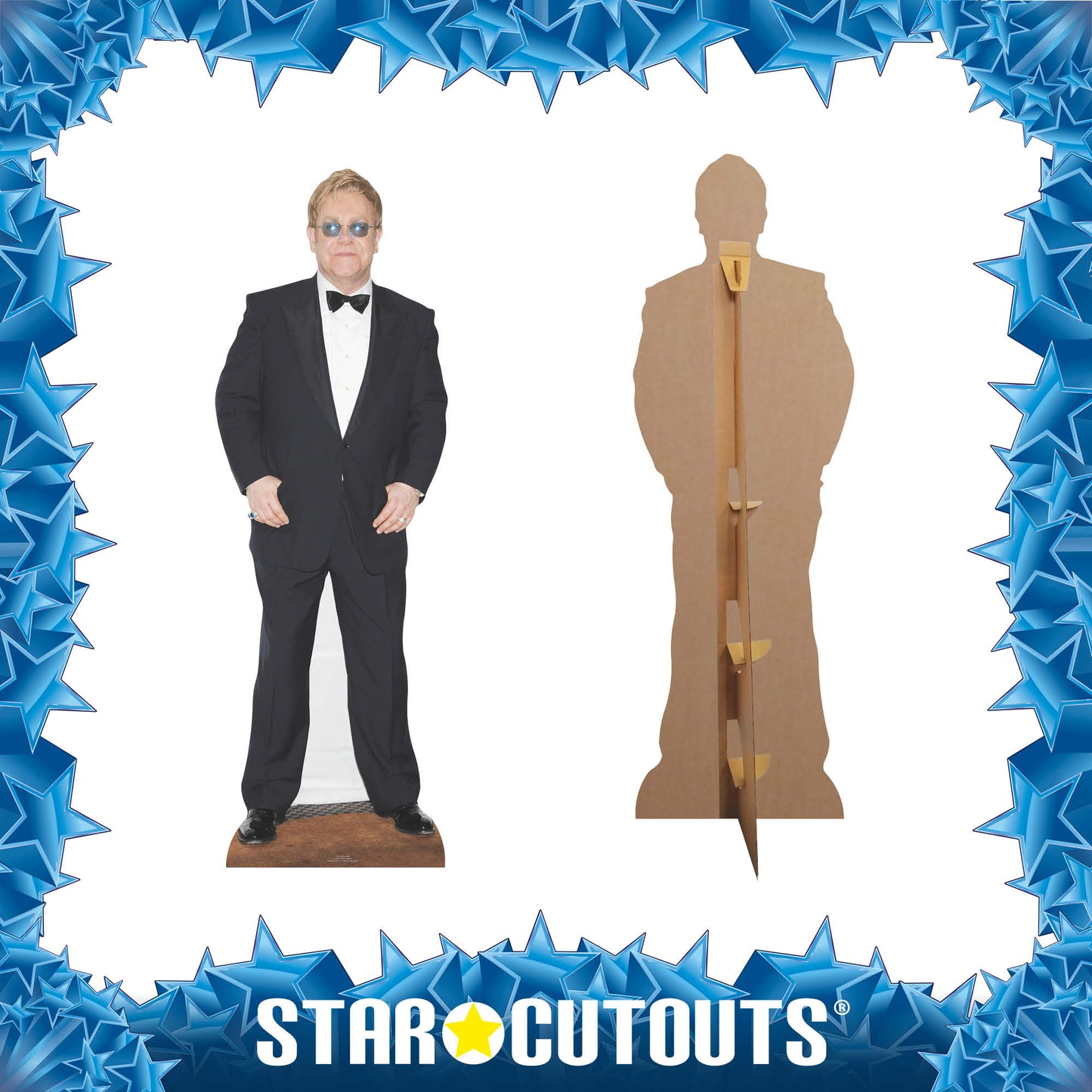 CS555 Elton John Height 173cm Lifesize Cardboard Cutout