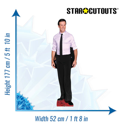 CS560 Anton Du Bek Height 177cm Lifesize Cardboard Cutout
