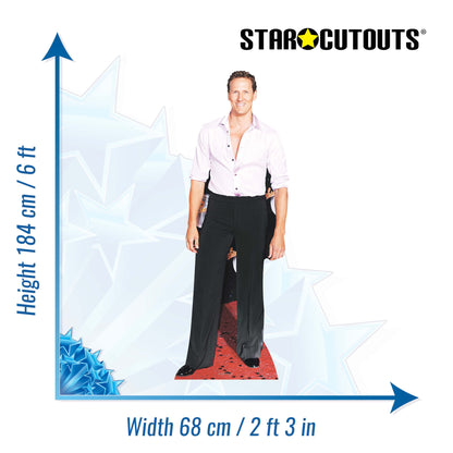 CS561 Brendan Cole Height 184cm Lifesize Cardboard Cutout