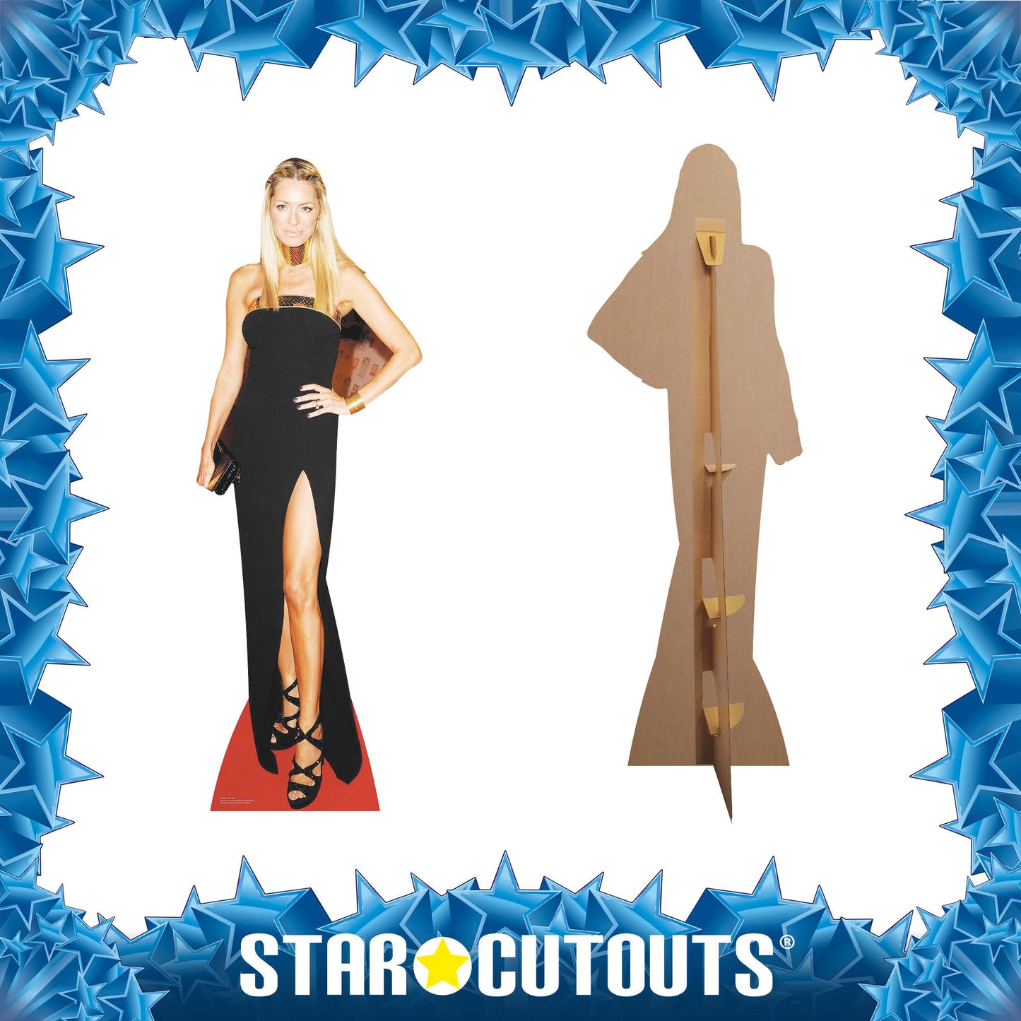 CS564 Tess Daly Height 175cm Lifesize Cardboard Cutout