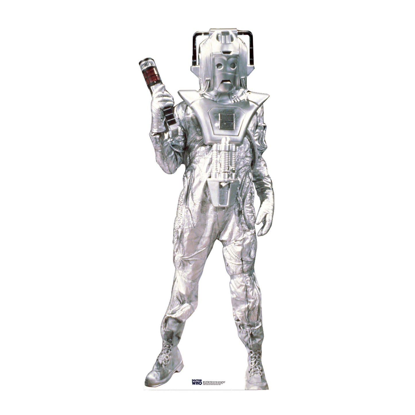 Classic Cyberman Earth Shock Style Cardboard Cut Out Height 183 cmcm - Star Cutouts