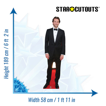 CS568 Bradley Cooper Height 189cm Lifesize Cardboard Cutout