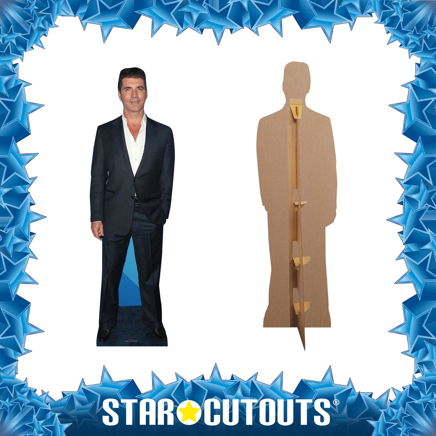 CS571 Simon Cowell Height 179cm Lifesize Cardboard Cutout