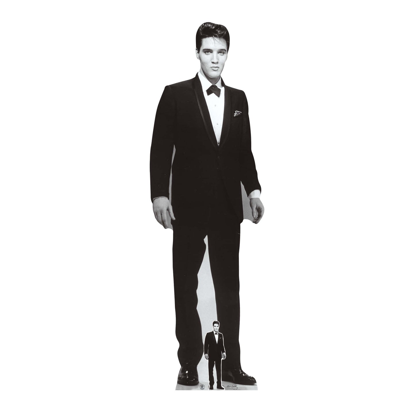 SC576 Elvis Presley Tuxedo Cardboard Cut Out Height 178cm
